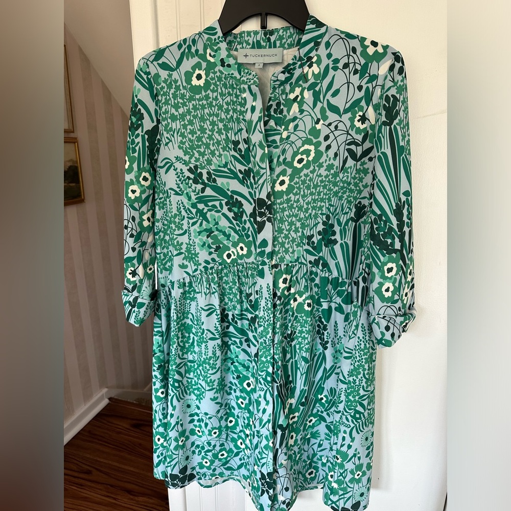 Tuckernuck Royal Shirt Dress S
